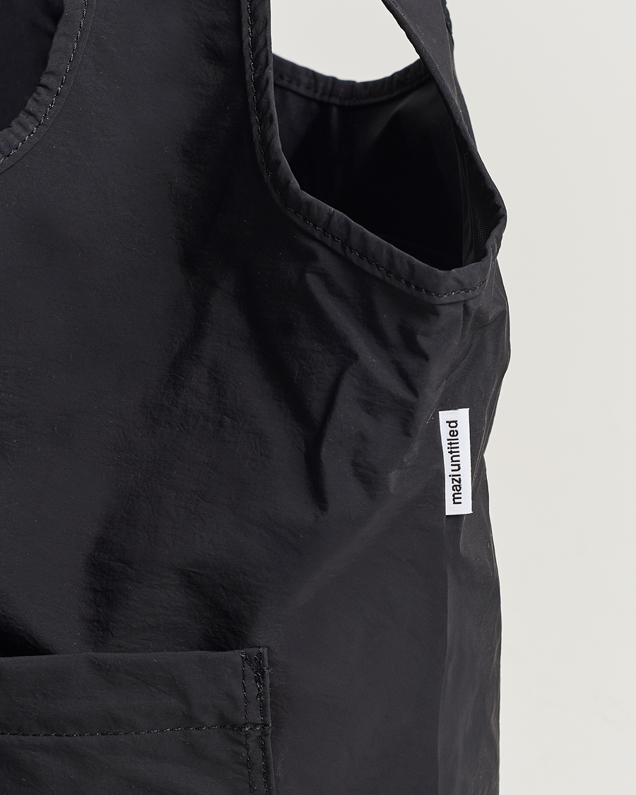 Hombres | Bolsos | mazi untitled | Nylon Bore Bag Black