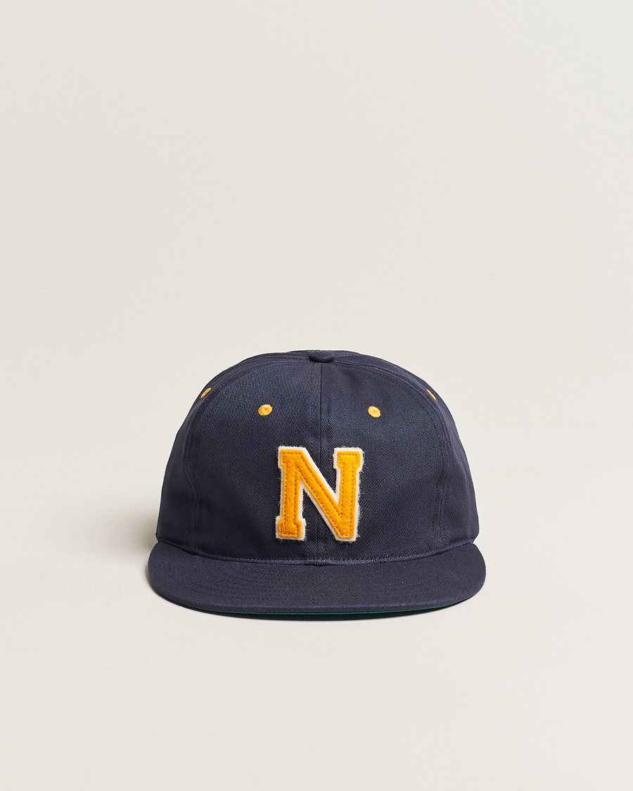 Hombres | Ebbets Field Flannels Made in USA Great Lakes Naval Station Vintage Cap Navy | Ebbets Field Flannels | Made in USA Great Lakes Naval Station Vintage Cap Navy