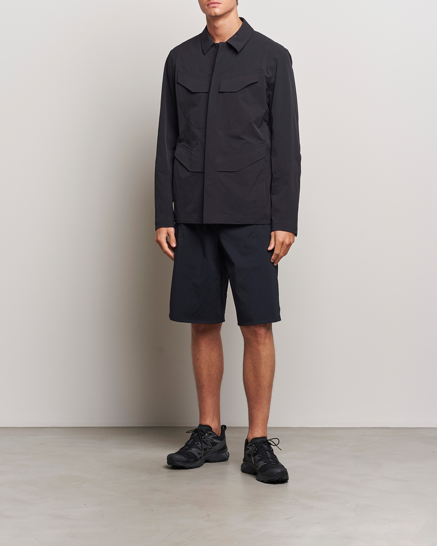 Hombres | Pantalones cortos | Arc'teryx Veilance | Spere Lightweight Water Repellent Shorts Black