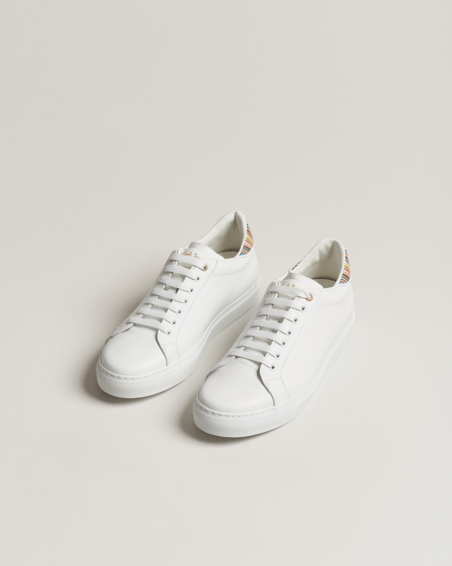 Hombres | Paul Smith Beck Leather Sneaker White | Paul Smith | Beck Leather Sneaker White
