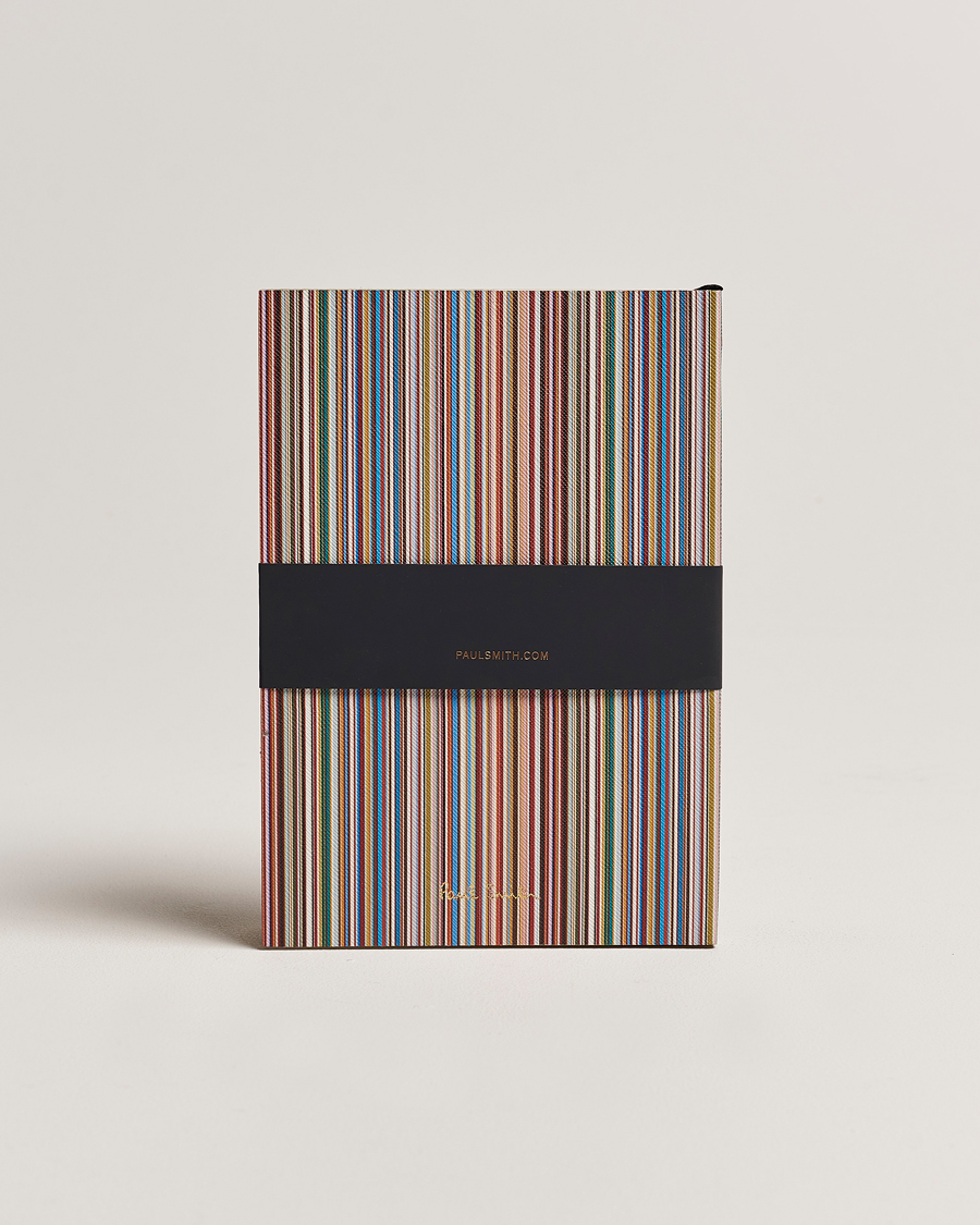 Hombres |  | Paul Smith | Signature Stripe Notebook Multi