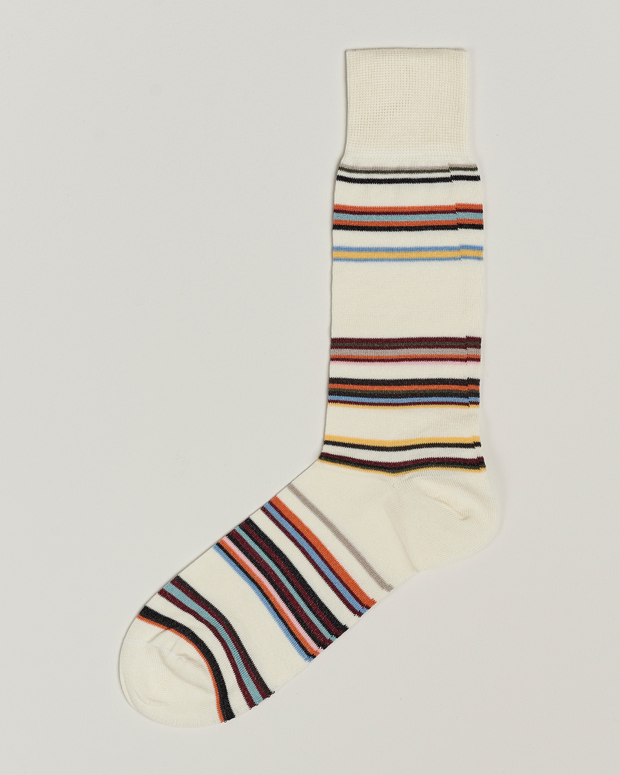 Hombres | Ropa interior y calcetines | Paul Smith | Flavio Signature Stripe Socks White