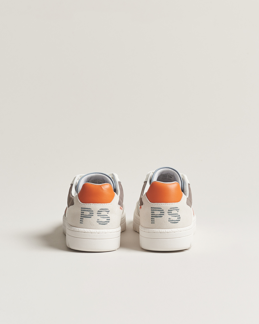 Hombres | PS Paul Smith Ellis Leather/Suede Sneaker White | PS Paul Smith | Ellis Leather/Suede Sneaker White