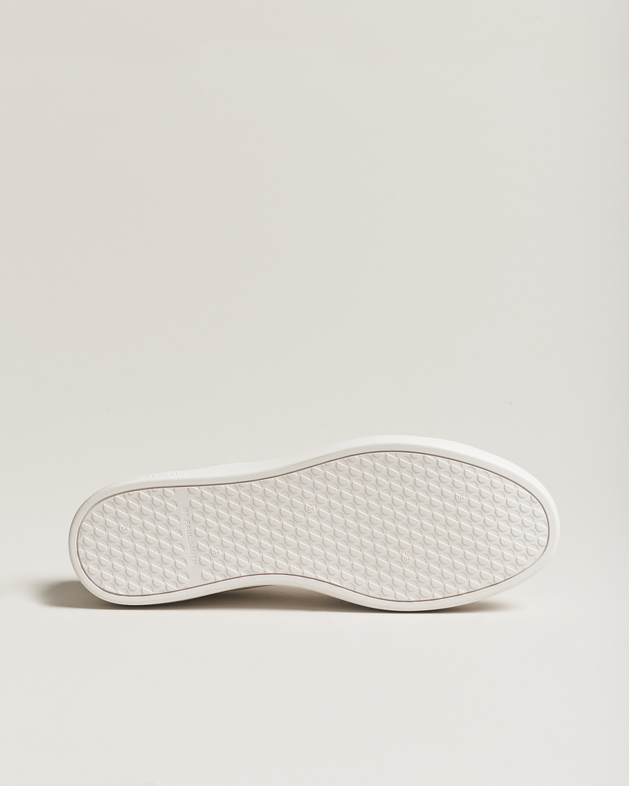 Hombres | PS Paul Smith Rex Embroidery Leather Sneaker White | PS Paul Smith | Rex Embroidery Leather Sneaker White