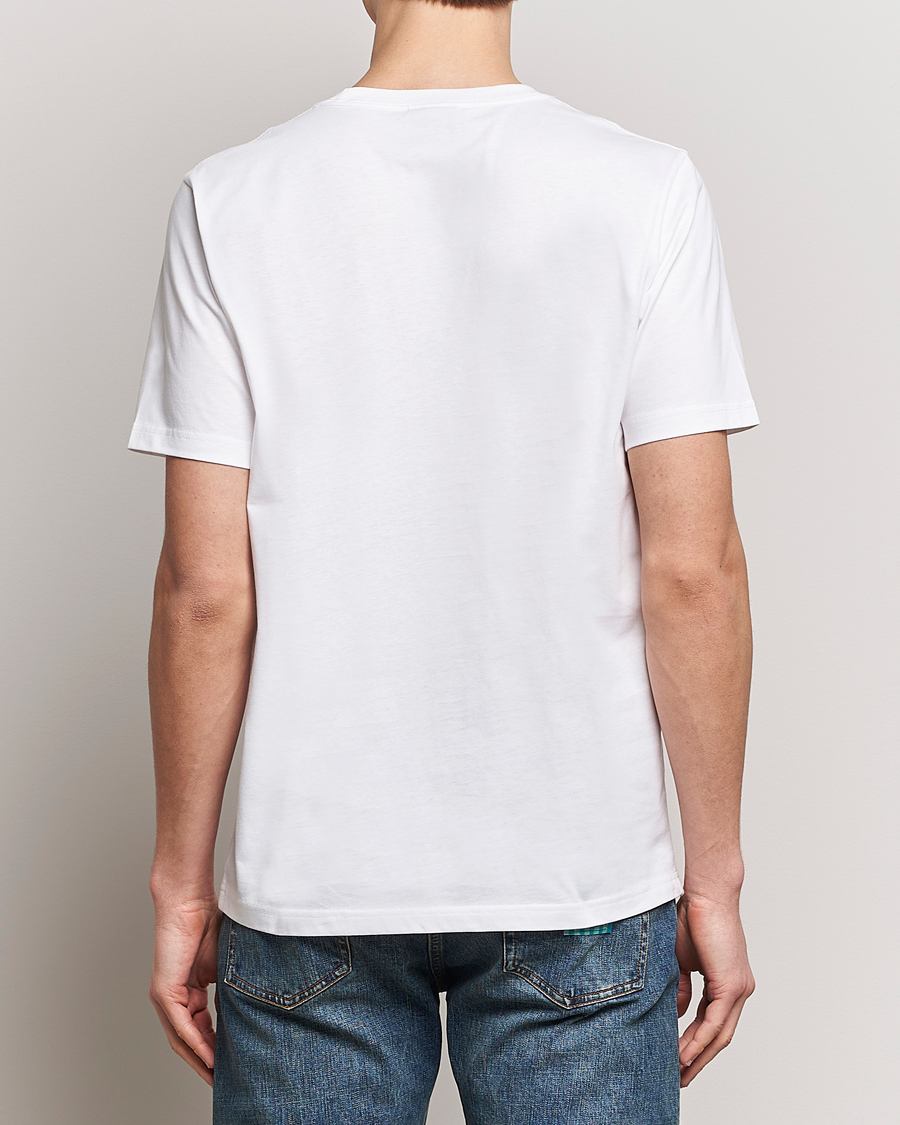 Hombres | Camisetas | PS Paul Smith | Organic Cotton Scaffold Crew Neck T-Shirt White