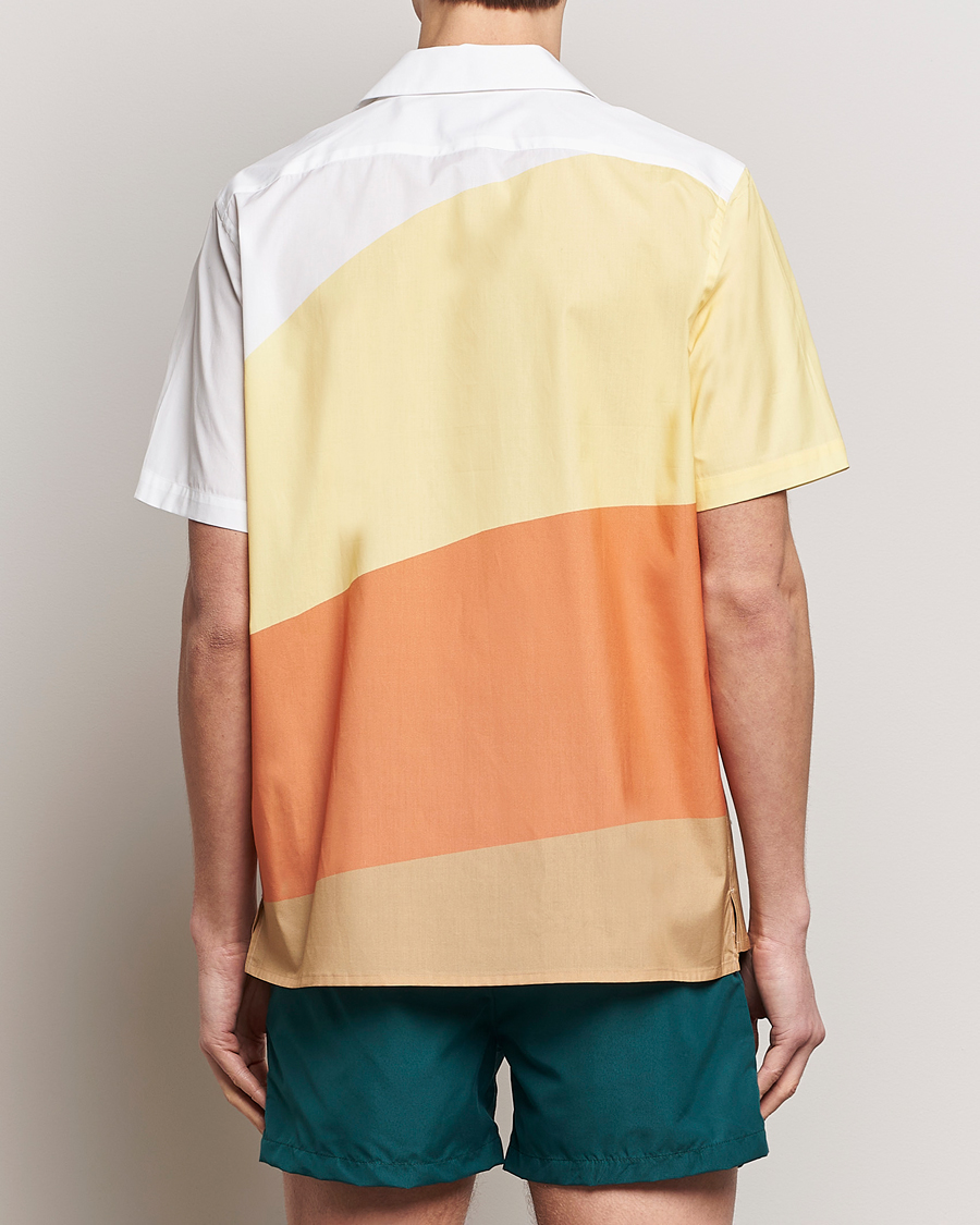 Hombres | Camisas | PS Paul Smith | Blocksstriped Resort Short Sleeve Shirt Multi