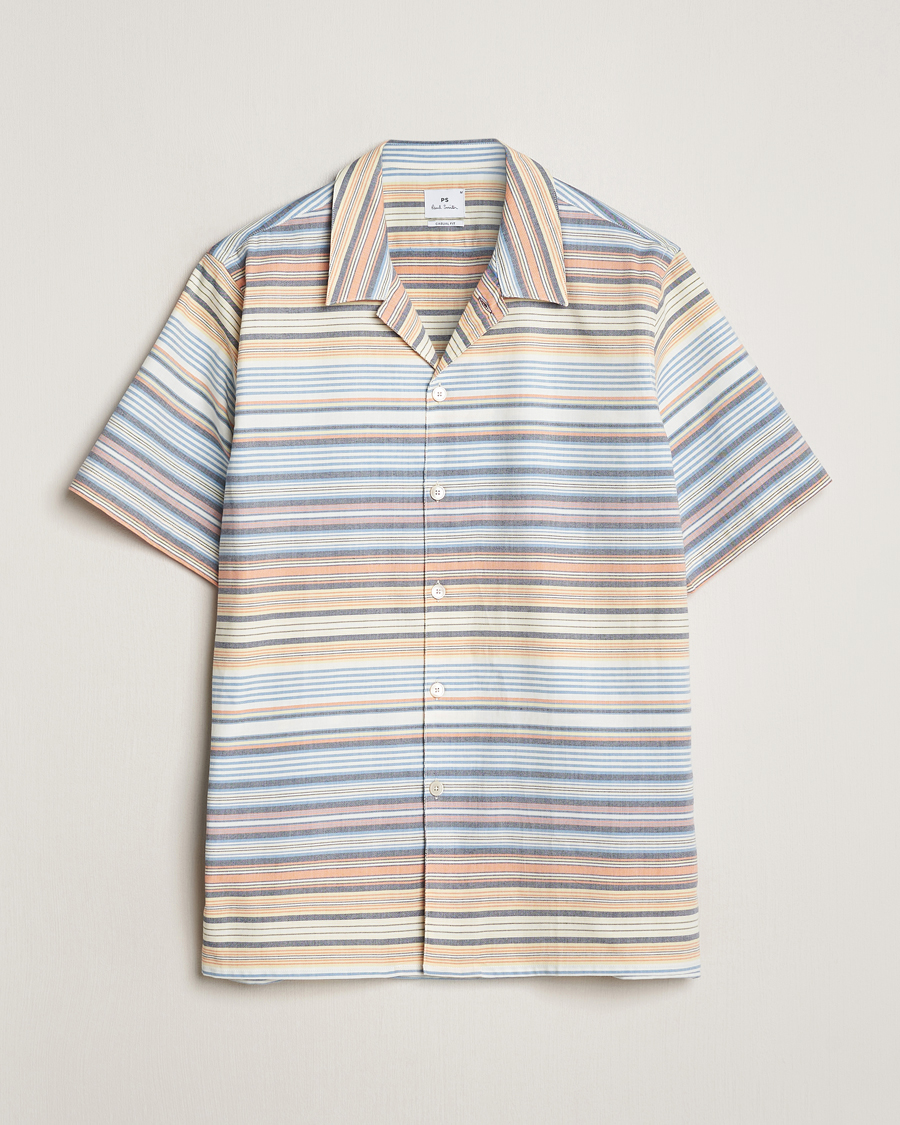 Hombres | Camisas | PS Paul Smith | Striped Resort Short Sleeve Shirt Multi