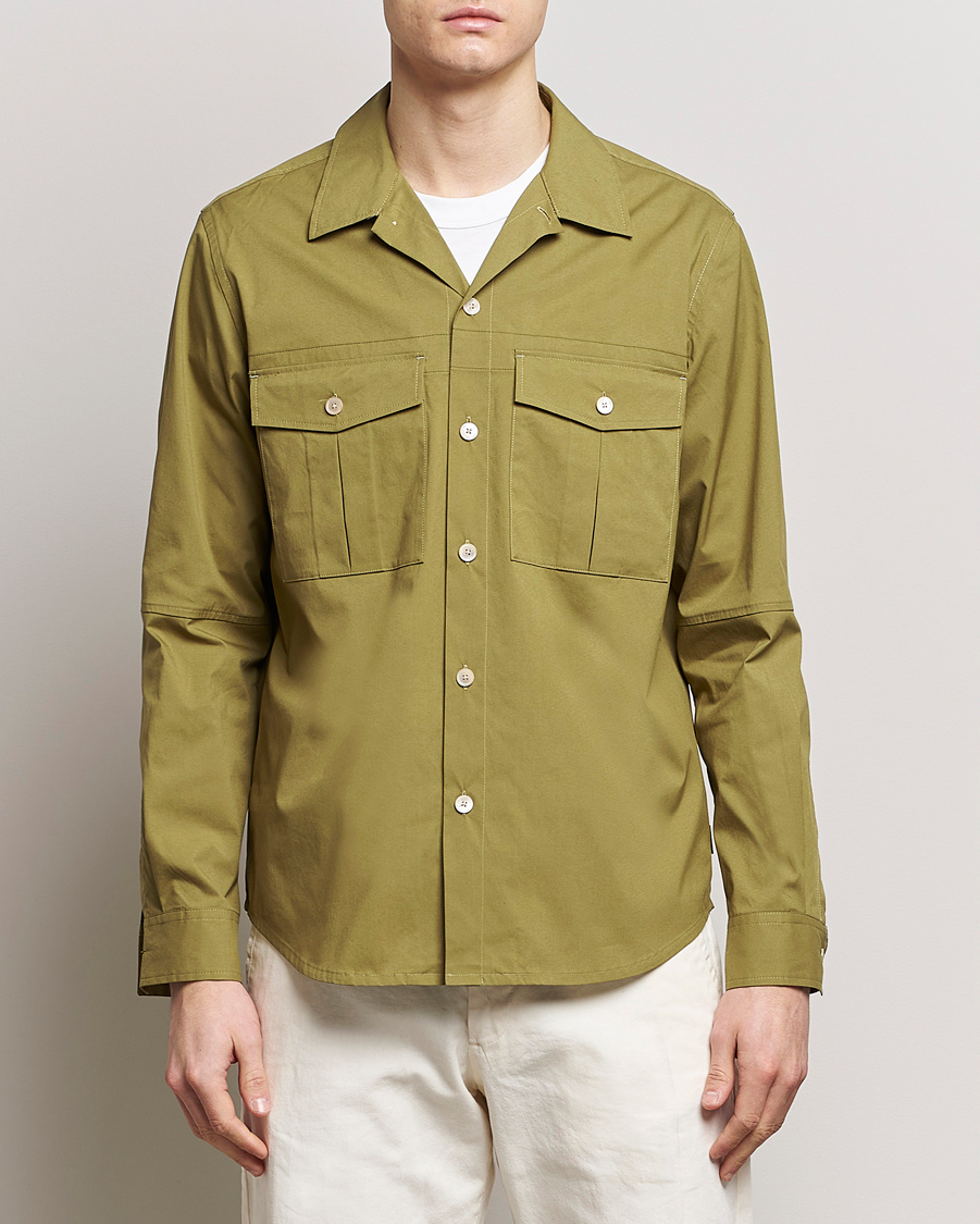 Hombres | Best of British | PS Paul Smith | Utility Shirt Khaki Green