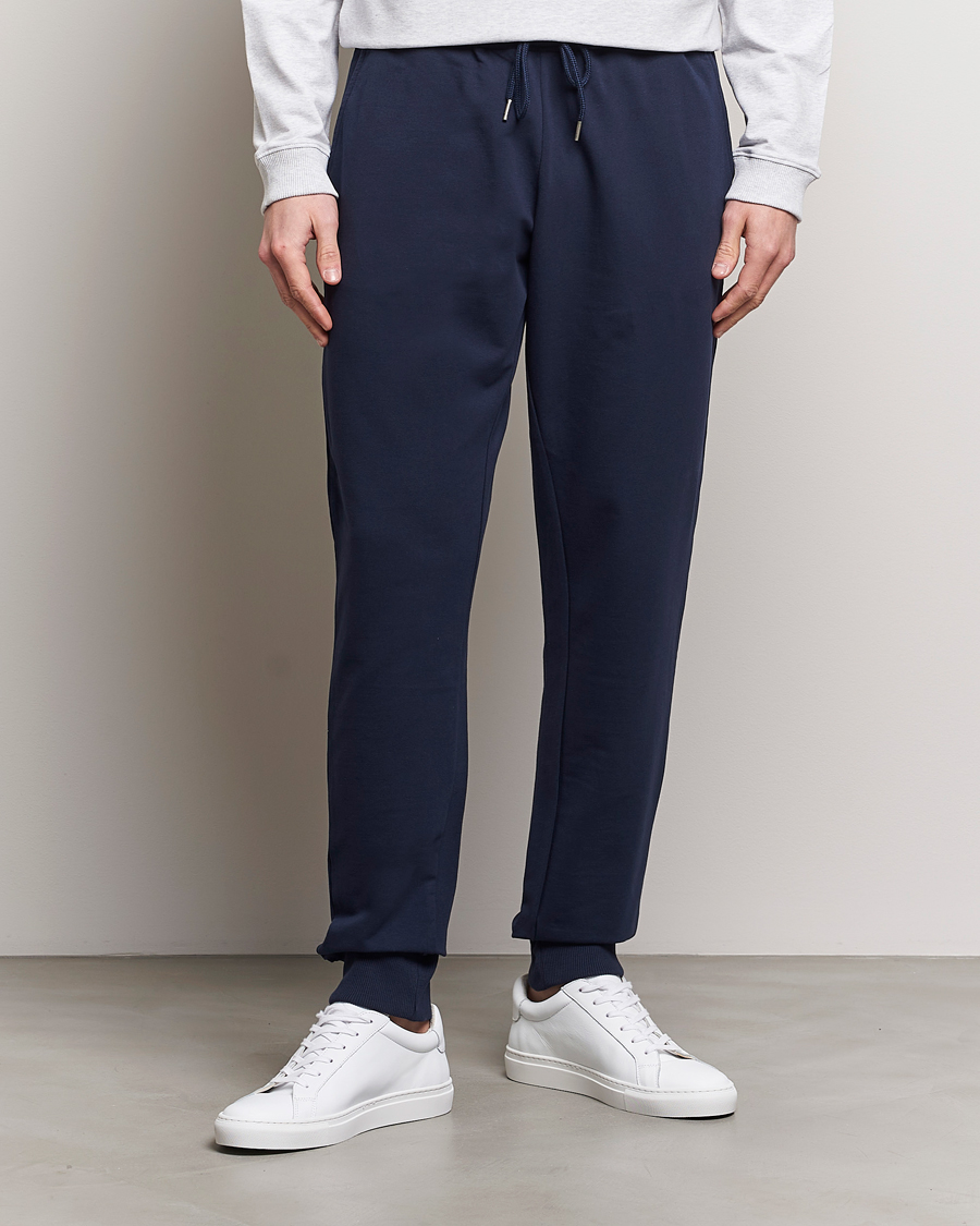 Hombres | Pantalones | Bread & Boxers | Loungewear Pants Navy Blue