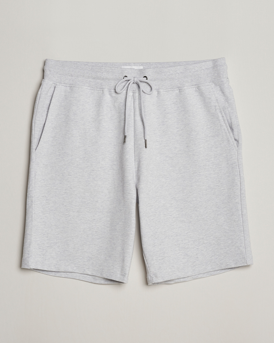 Hombres | Pantalones cortos | Bread & Boxers | Loungewear Shorts Light Grey Melange