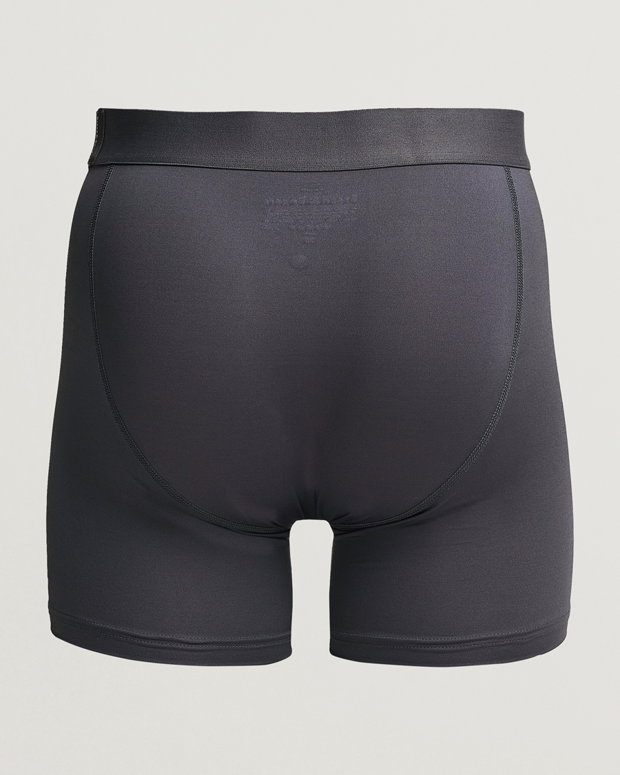 Hombres | Ropa interior y calcetines | Bread & Boxers | 2-Pack Active Boxer Brief Iron Grey