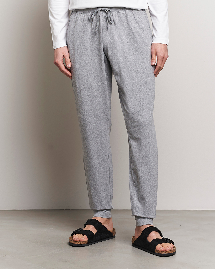 Hombres |  | Bread & Boxers | Pyjama Pant Grey Melange