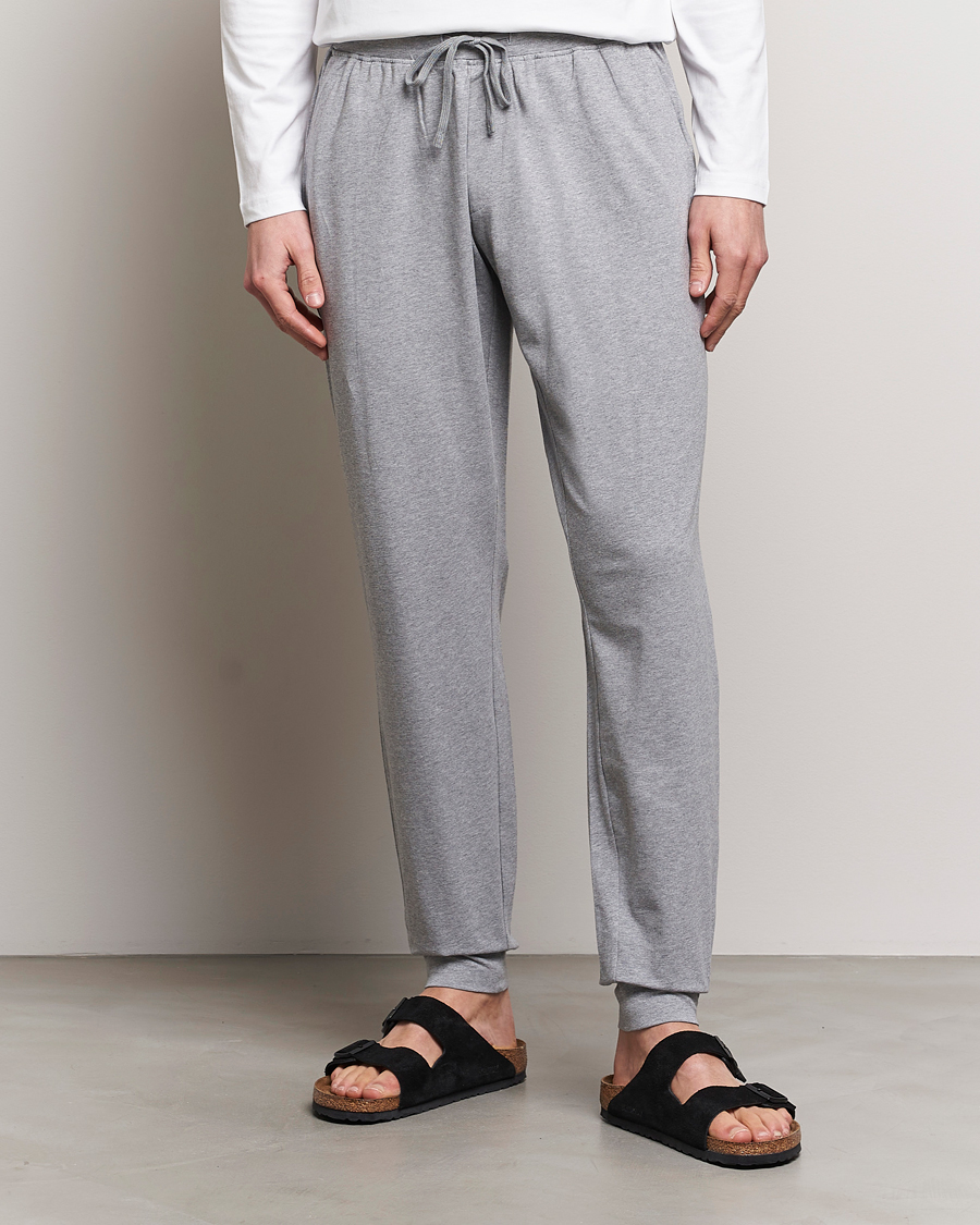 Hombres | Bread & Boxers Pyjama Pant Grey Melange | Bread & Boxers | Pyjama Pant Grey Melange