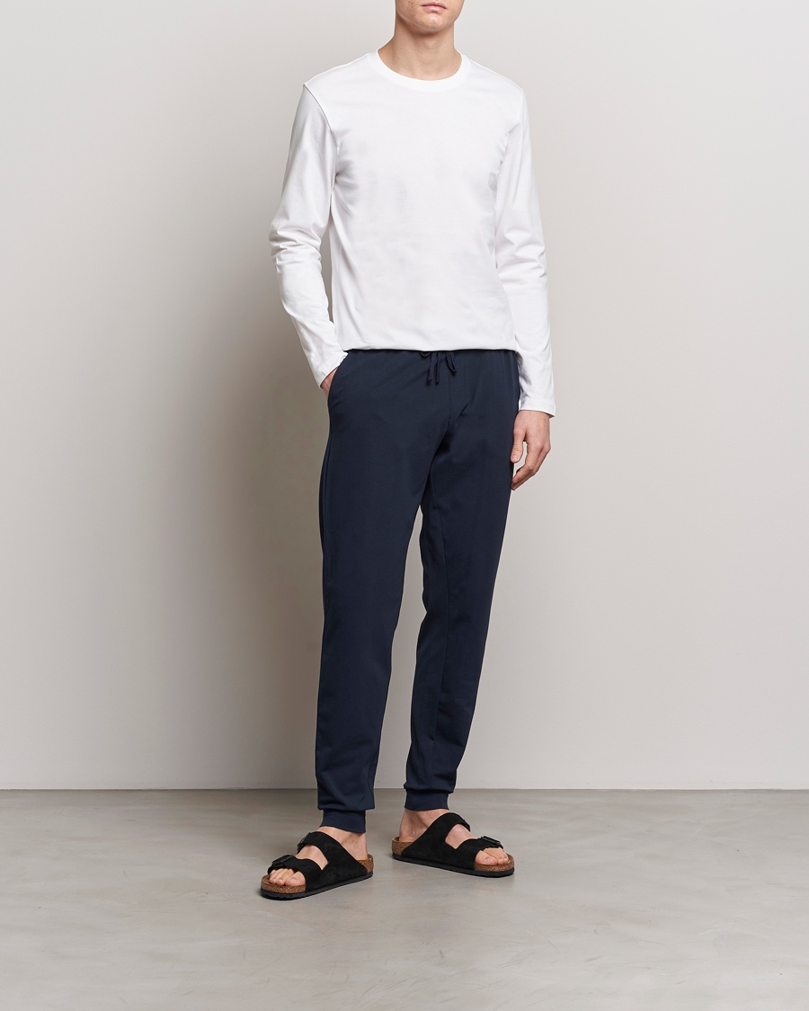 Hombres | Camisetas | Bread & Boxers | Long Sleeve T-Shirt White