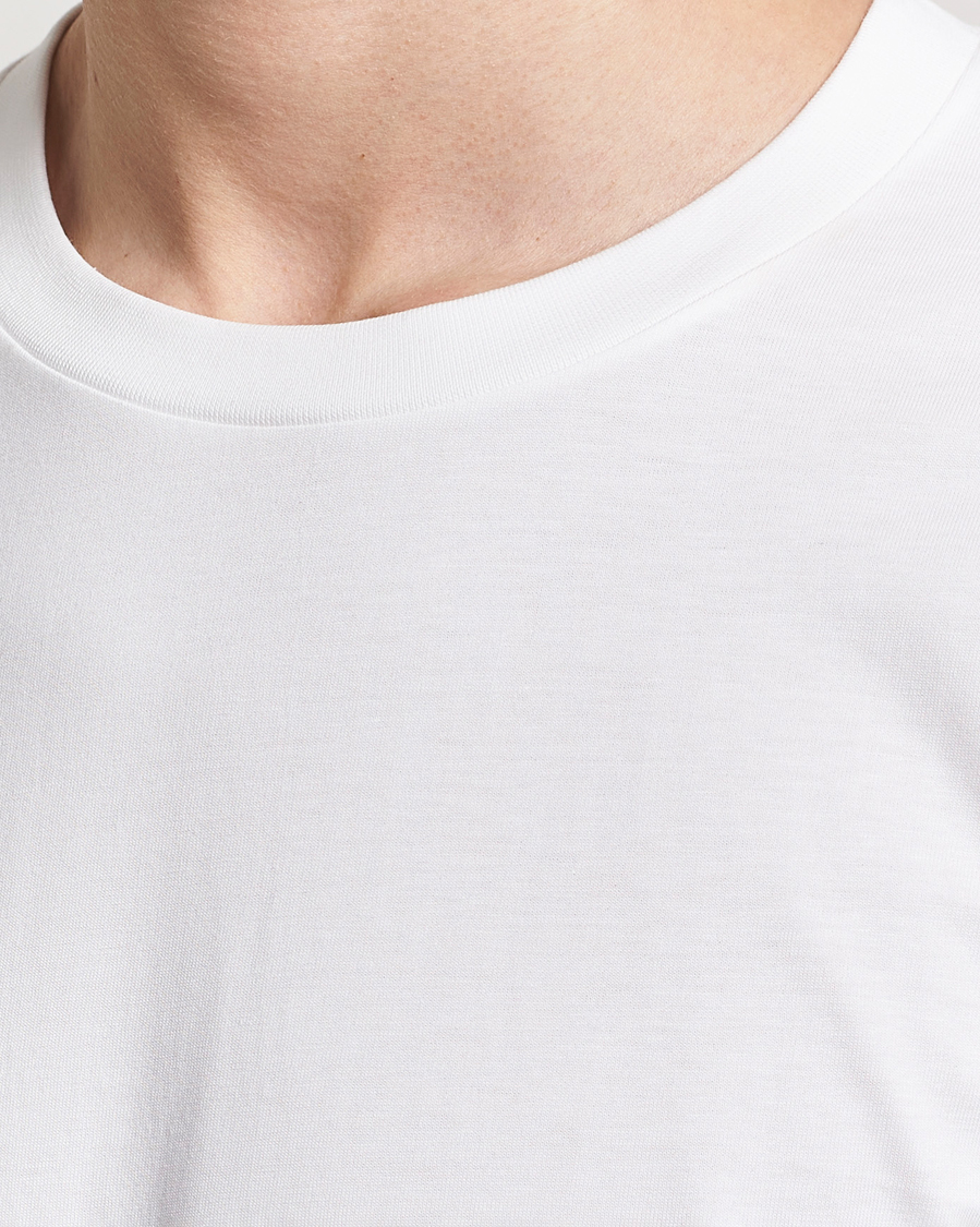 Hombres | Camisetas | Bread & Boxers | Long Sleeve T-Shirt White