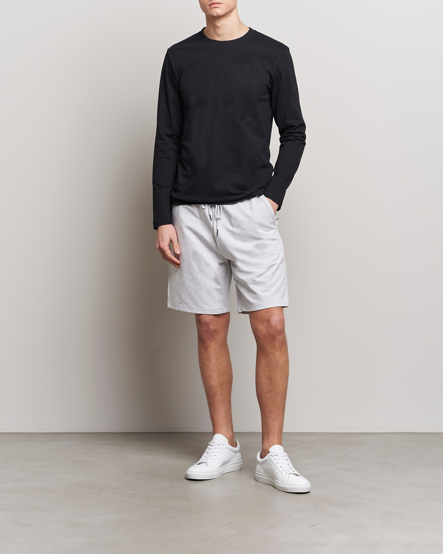 Hombres | Camisetas | Bread & Boxers | Long Sleeve T-Shirt Black