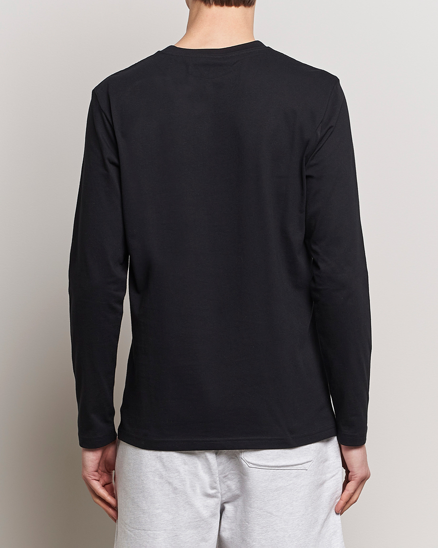 Hombres | Camisetas | Bread & Boxers | Long Sleeve T-Shirt Black