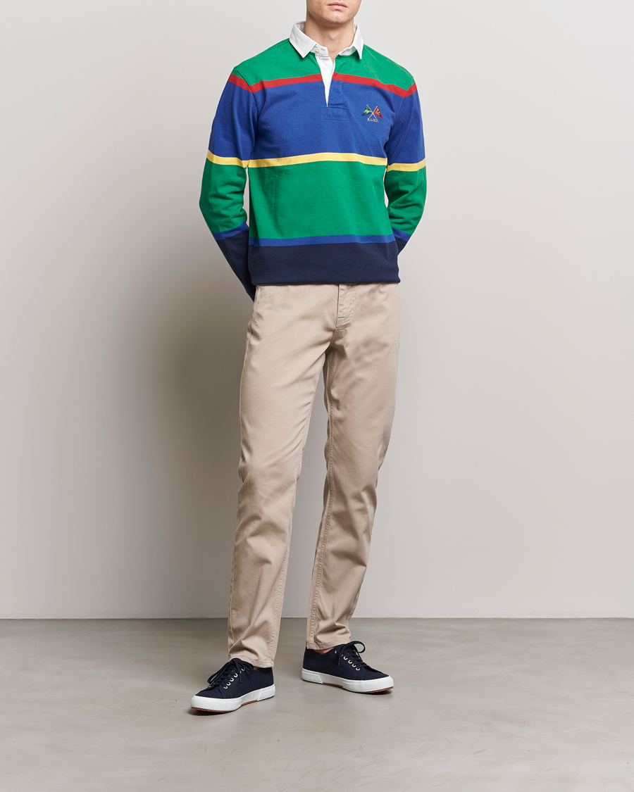 Hombres | Pantalones | Morris | James Structured 5-Pocket Trousers Khaki