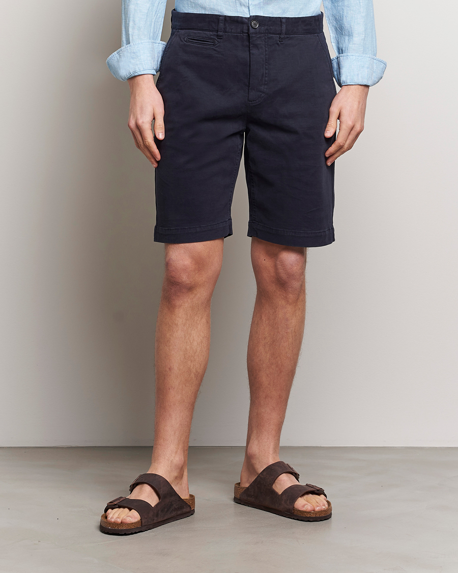 Hombres | Pantalones cortos chinos | Morris | Jeffrey Chino Shorts Navy