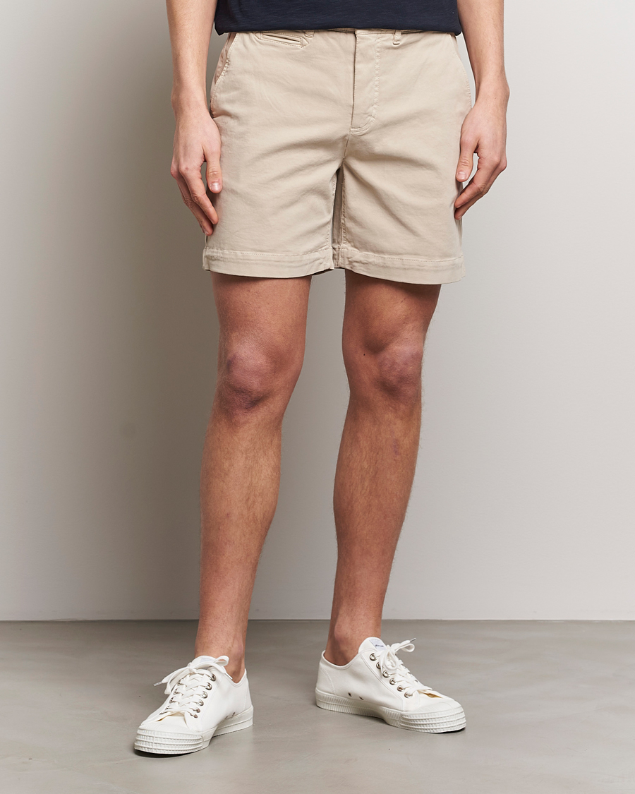 Hombres | Pantalones cortos chinos | Morris | Jeffrey Short Chino Shorts Khaki