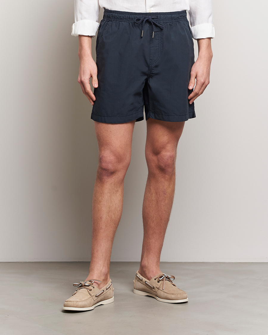 Hombres | Pantalones cortos con cordones | Morris | Harrison Shorts Old Blue