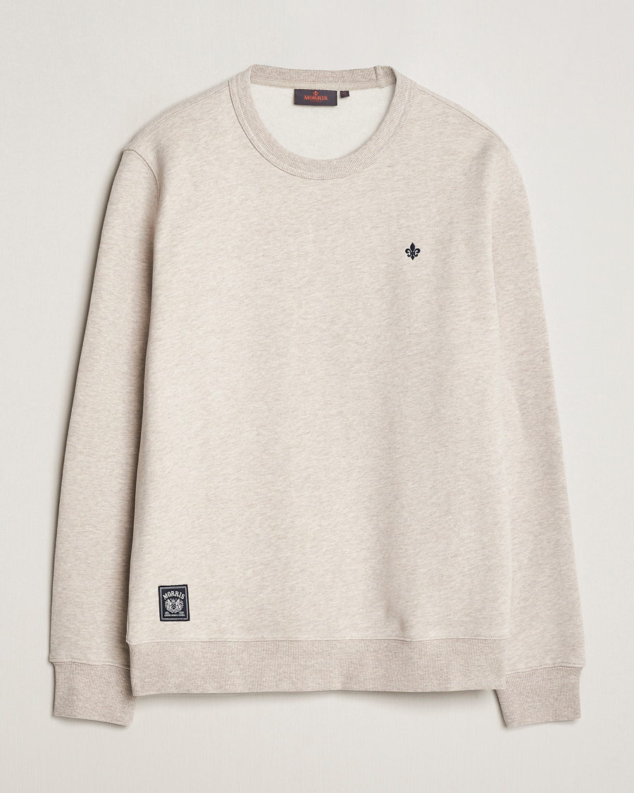Hombres | Jerséis y prendas de punto | Morris | Brandon Lily Sweatshirt Khaki