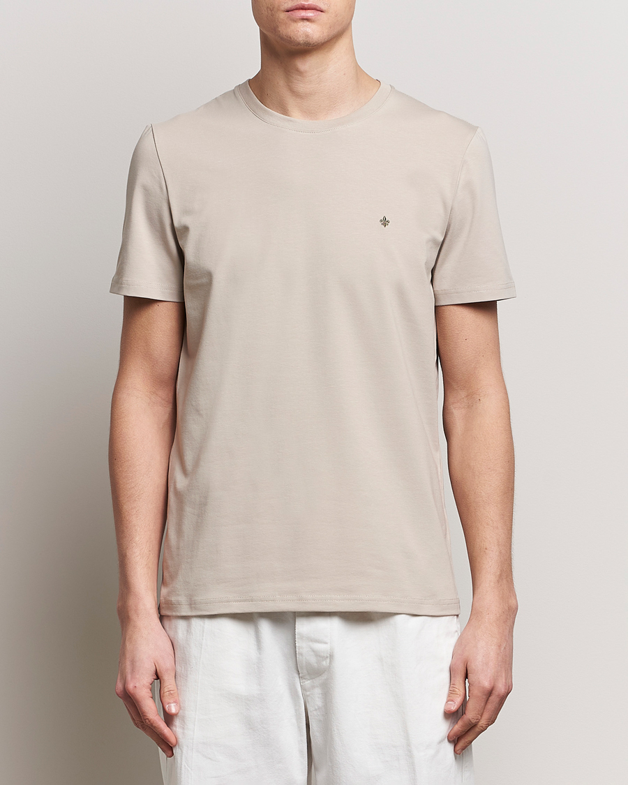 Hombres | Camisetas | Morris | James Crew Neck T-Shirt Khaki