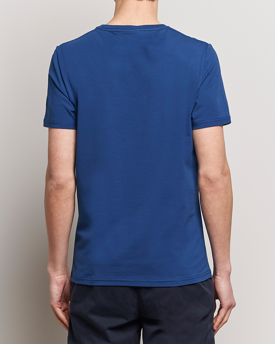 Hombres | Camisetas | Morris | James Crew Neck T-Shirt Blue