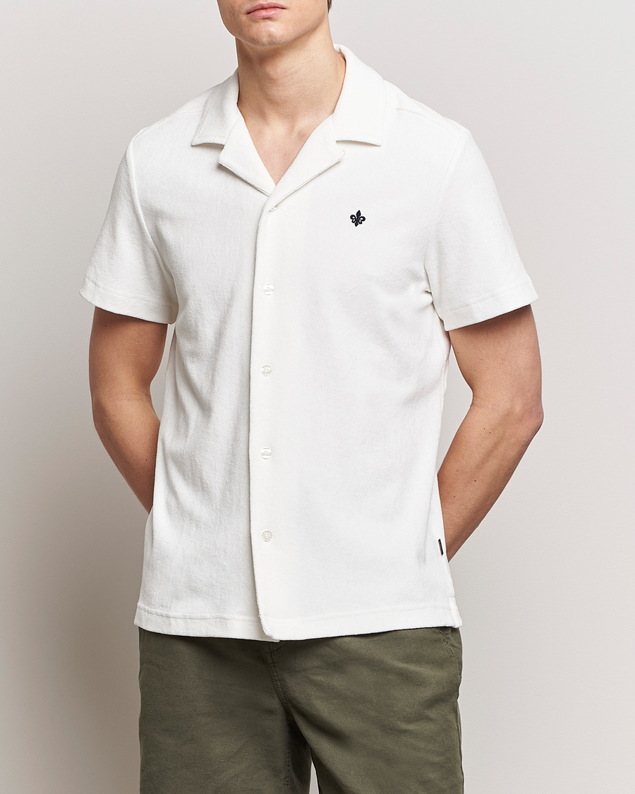 Hombres | Camisas | Morris | Conall Terry Shirt Off White