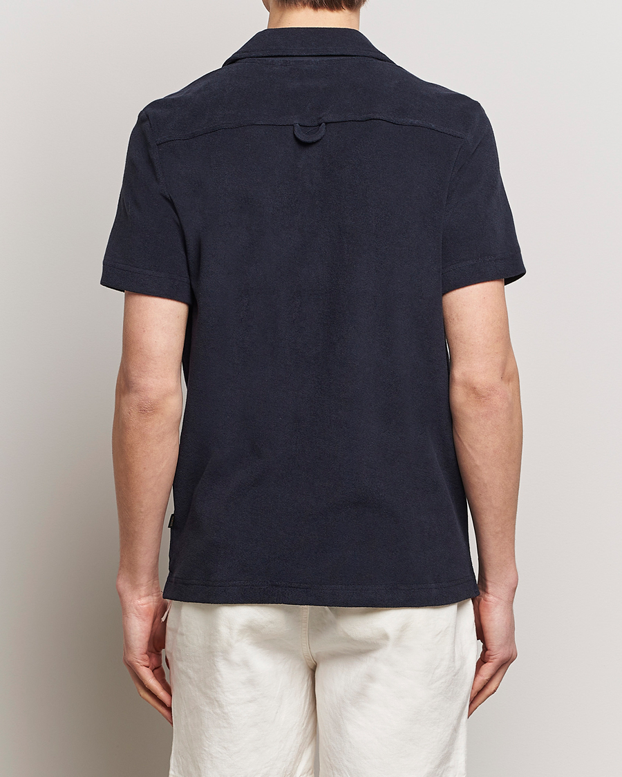 Hombres | Camisas | Morris | Conall Terry Shirt Old Blue