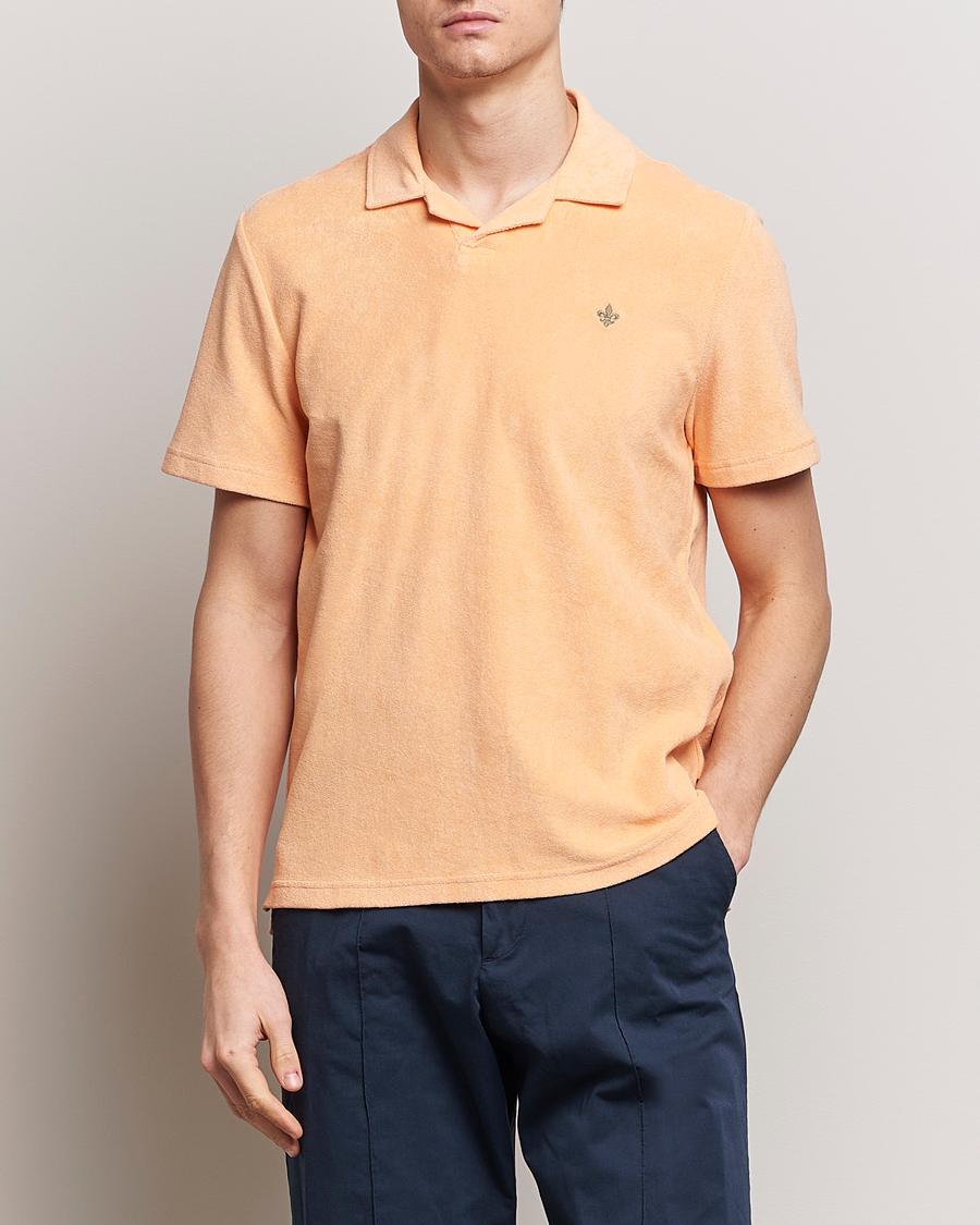 Hombres | Camisas polo de manga corta | Morris | Delon Terry Jersey Polo Orange