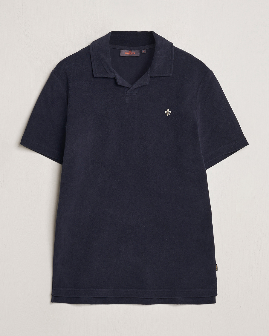 Hombres | Polos | Morris | Delon Terry Jersey Polo Old Blue