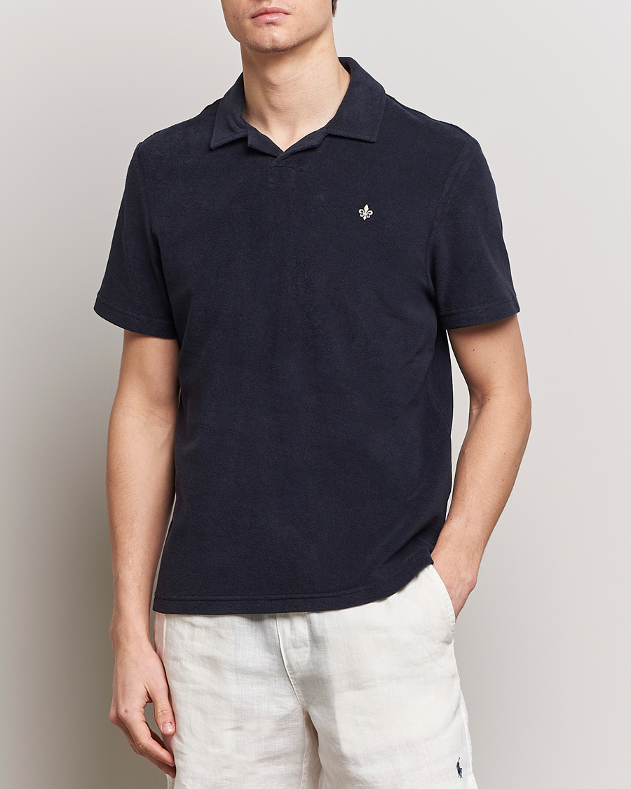 Hombres | Preppy Authentic | Morris | Delon Terry Jersey Polo Old Blue
