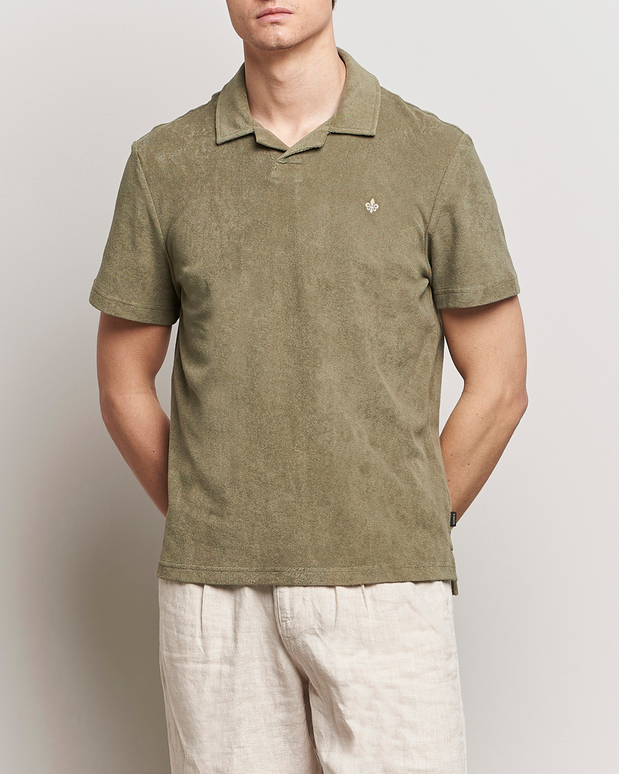 Hombres | Ropa | Morris | Delon Terry Jersey Polo Olive