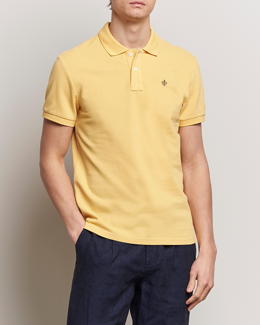 Hombres | Camisas polo de manga corta | Morris | New Pique Yellow