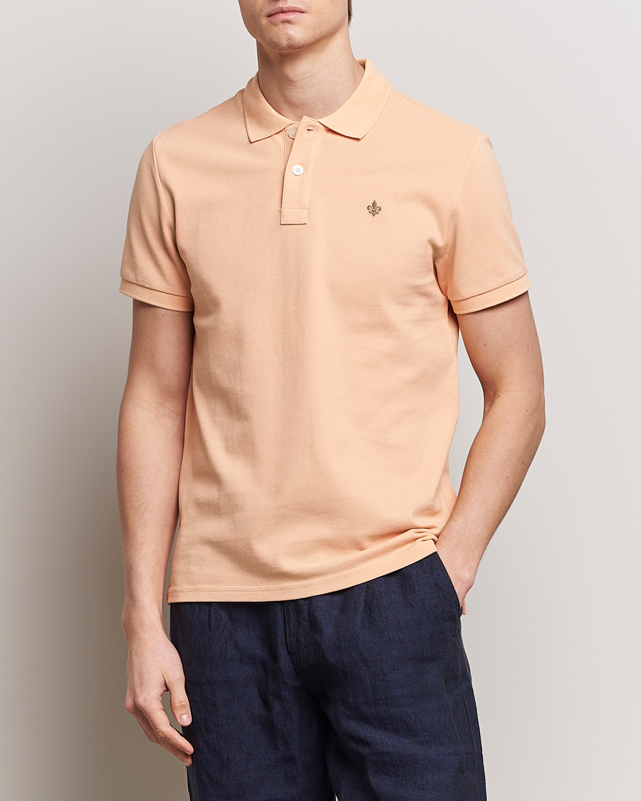 Hombres | Camisas polo de manga corta | Morris | New Pique Orange