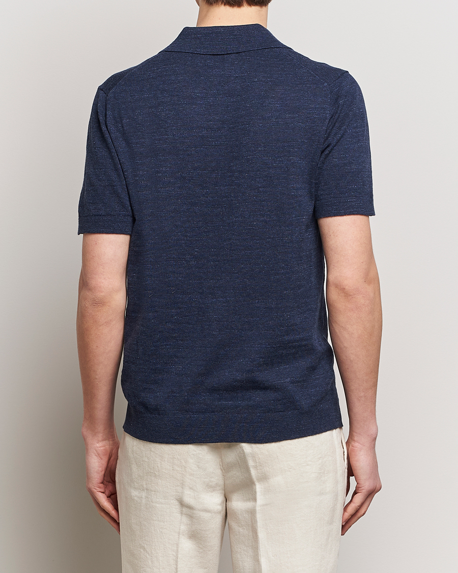 Hombres | Polos | Morris | Randall Cotton Resort Polo Navy