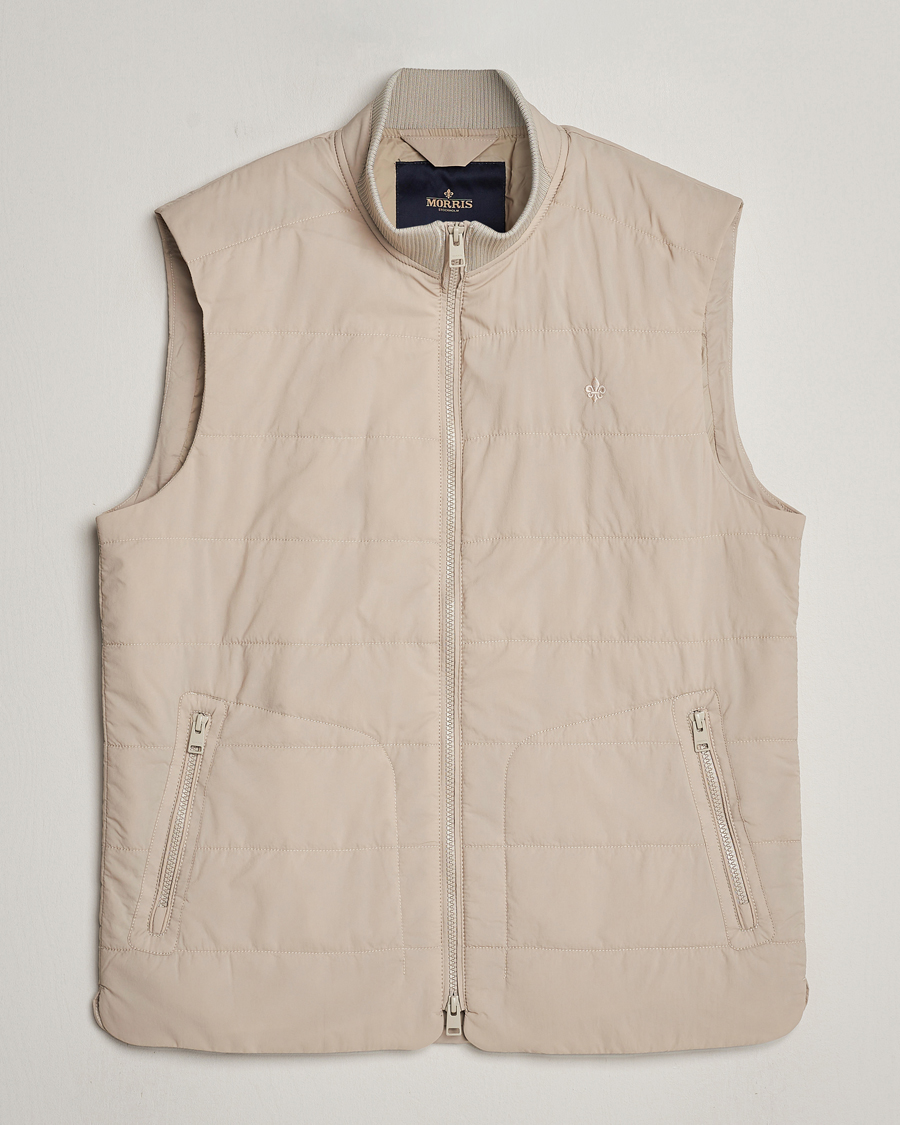 Hombres | Abrigos y chaquetas | Morris | Lewis Padded Vest Khaki