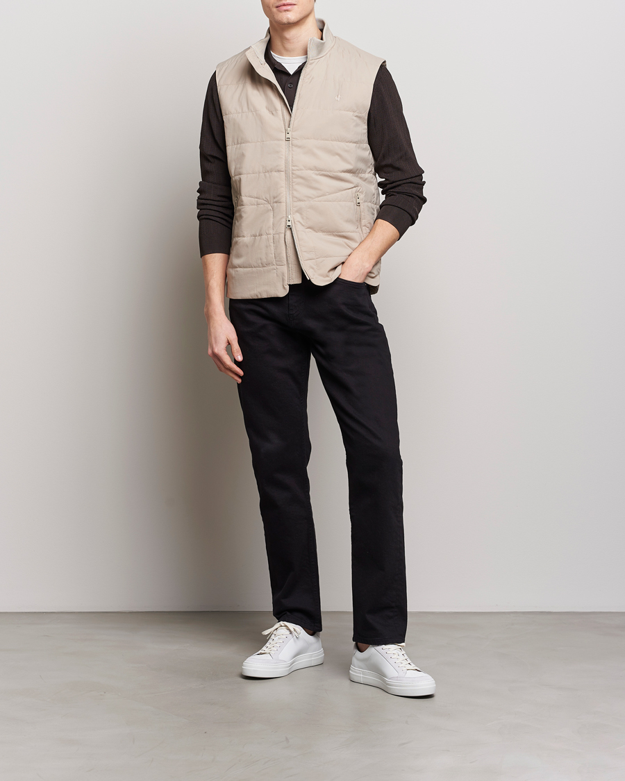 Hombres | Abrigos y chaquetas | Morris | Lewis Padded Vest Khaki