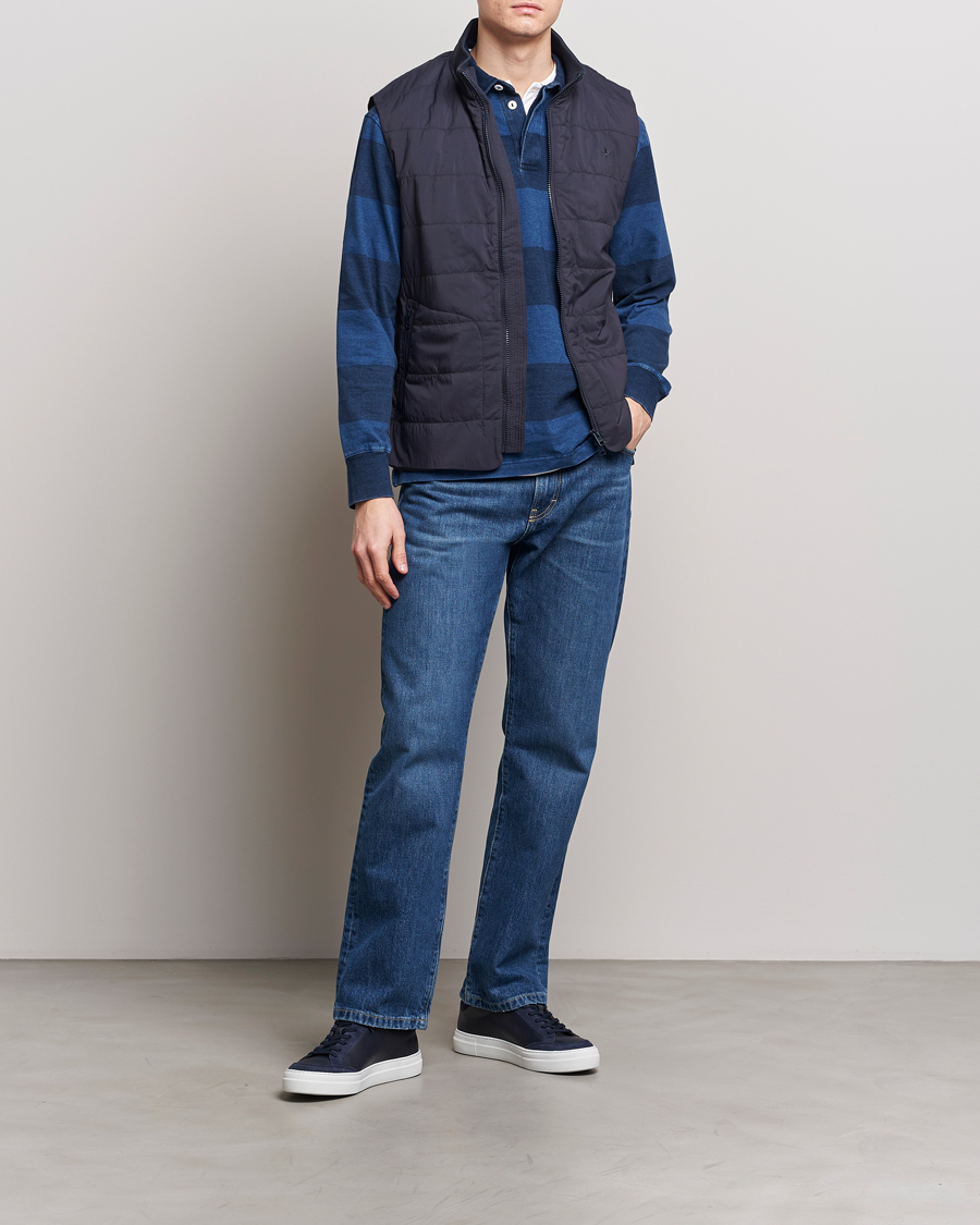 Hombres | Abrigos y chaquetas | Morris | Lewis Padded Vest Old Blue