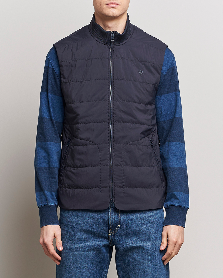 Hombres | Abrigos y chaquetas | Morris | Lewis Padded Vest Old Blue