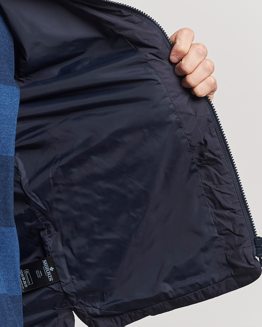 Hombres | Abrigos y chaquetas | Morris | Lewis Padded Vest Old Blue