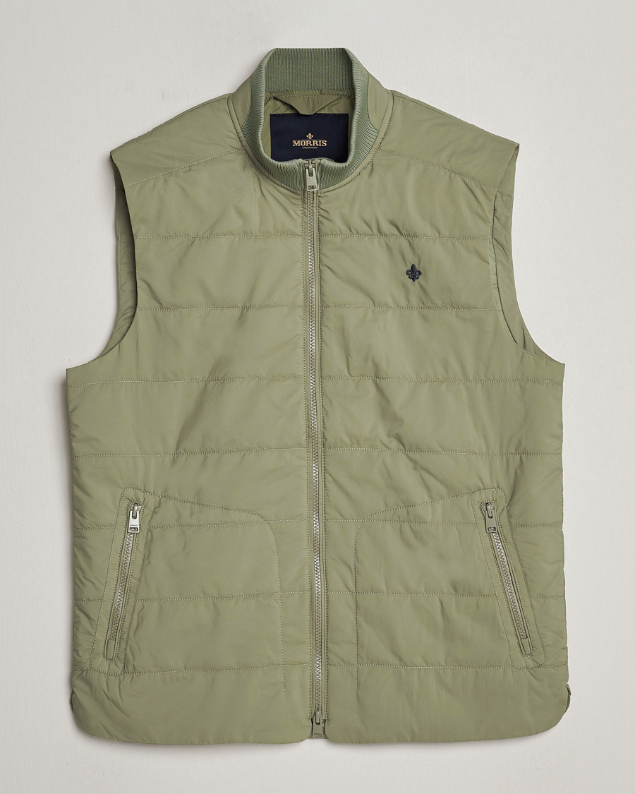 Hombres | Abrigos y chaquetas | Morris | Lewis Padded Vest Green