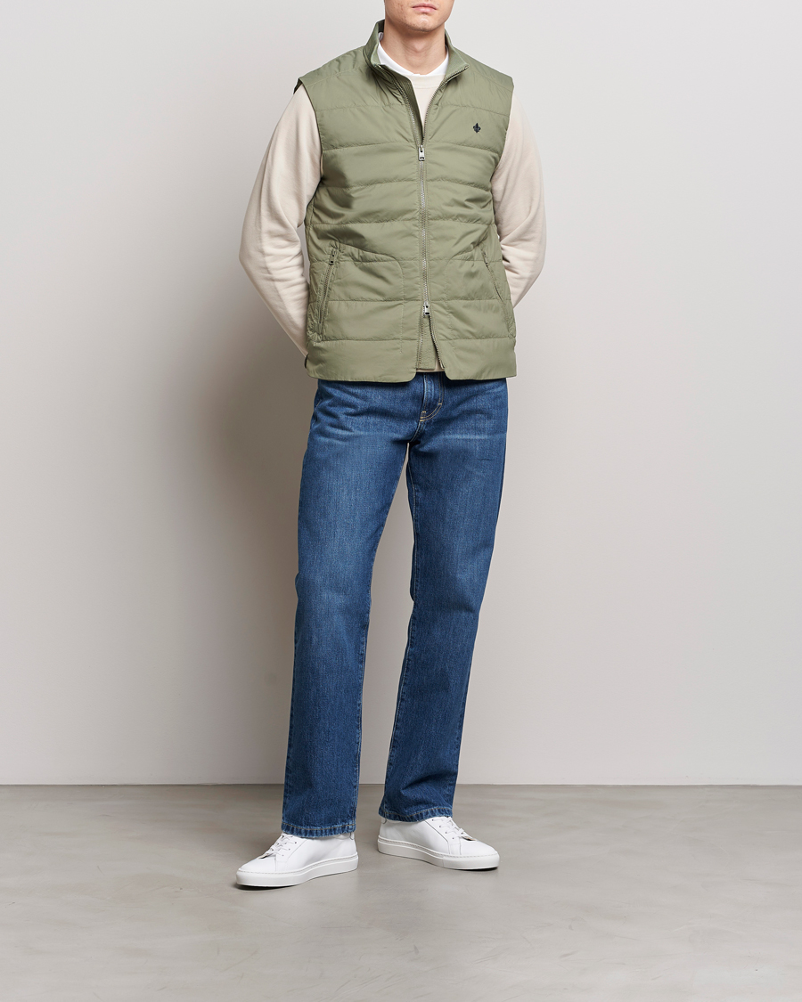 Hombres | Abrigos y chaquetas | Morris | Lewis Padded Vest Green