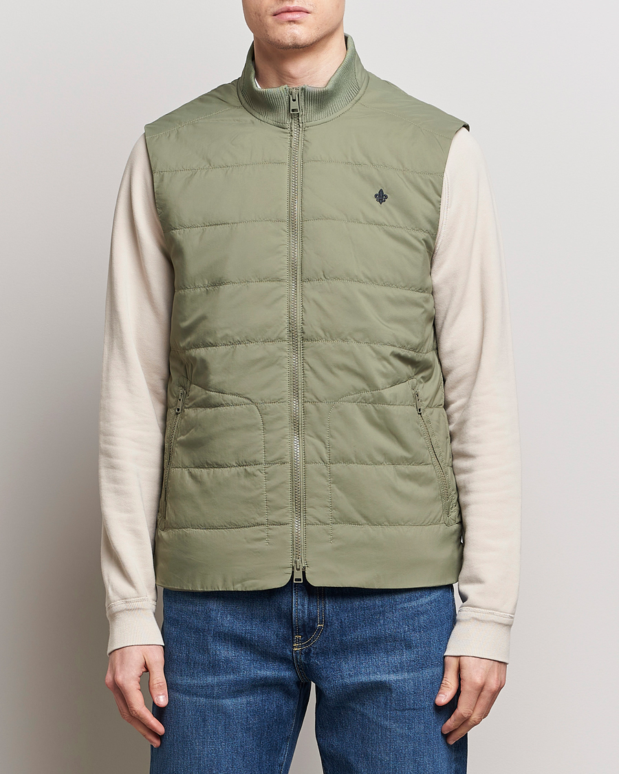 Hombres | Abrigos y chaquetas | Morris | Lewis Padded Vest Green