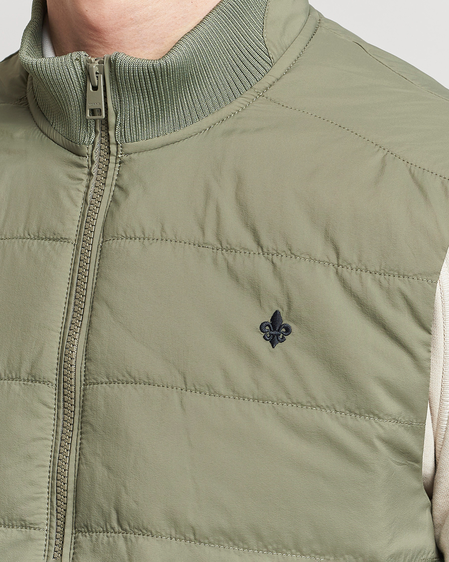 Hombres | Abrigos y chaquetas | Morris | Lewis Padded Vest Green