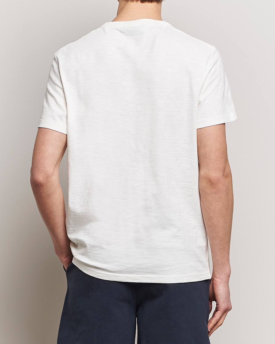 Hombres | Camisetas | Morris | Watson Slub Crew Neck T-Shirt Off White