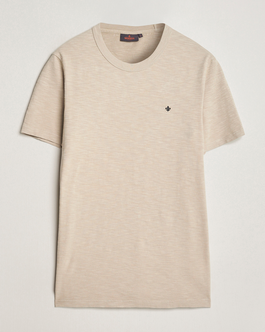Hombres | Camisetas | Morris | Watson Slub Crew Neck T-Shirt Khaki
