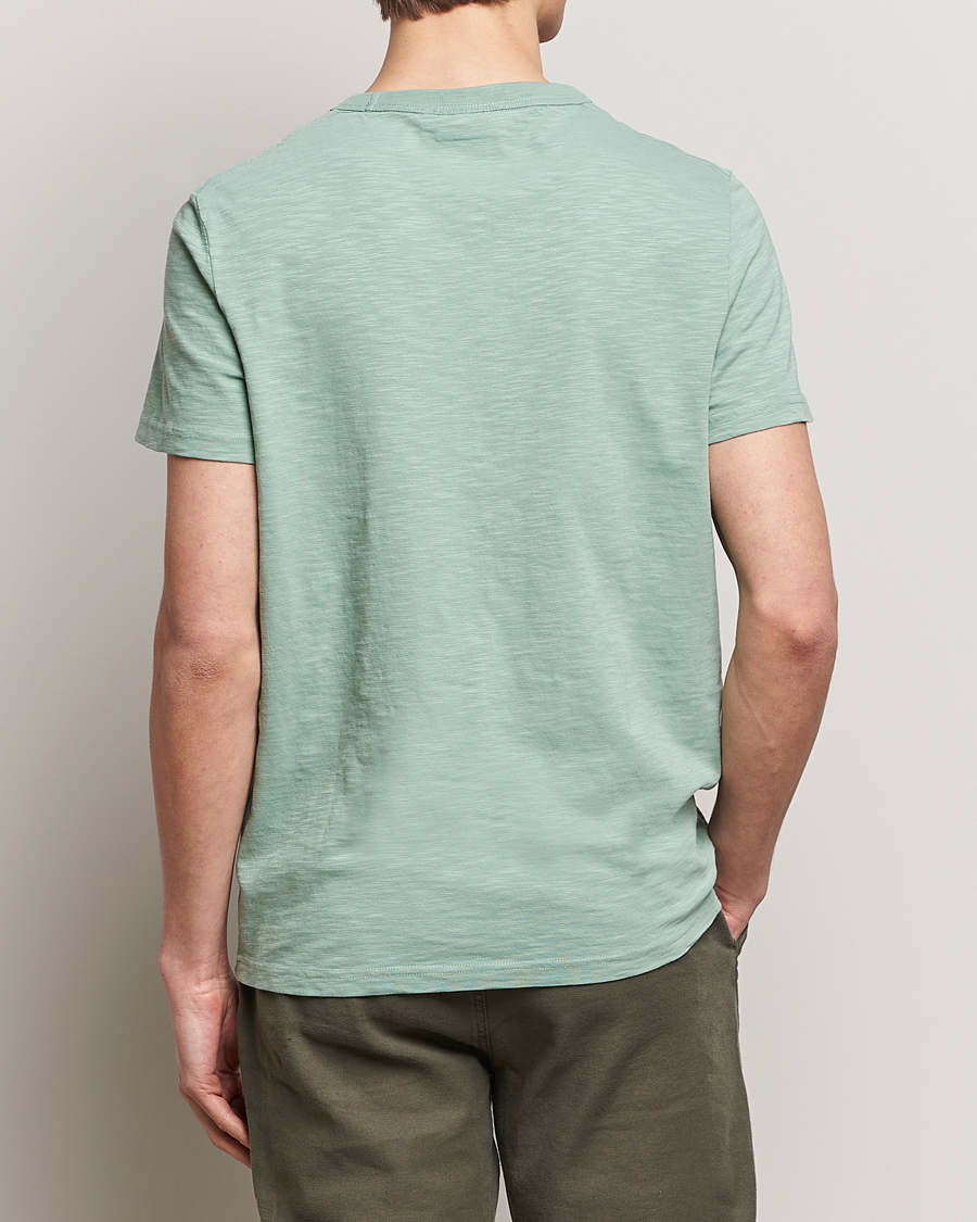 Hombres | Camisetas | Morris | Watson Slub Crew Neck T-Shirt Light Green