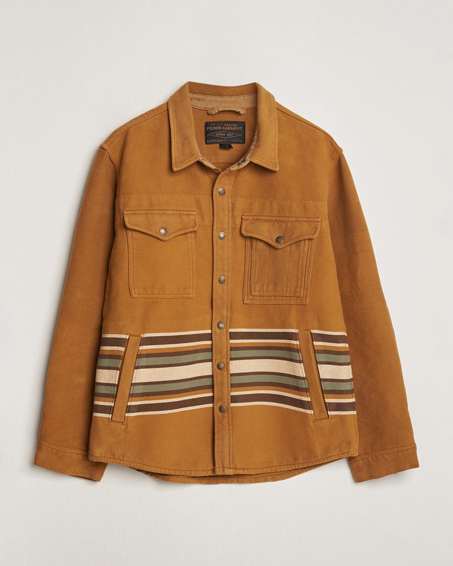 Hombres | Abrigos y chaquetas | Filson | Beartooth Cotton Jac-Shirt Golden Tan